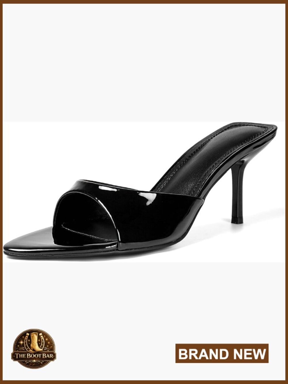 Leopard Print Kitten Heel Mules, Pointed Toe Open Toe Sandals for Party Wedding